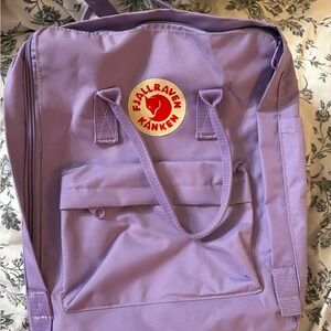 Fjallraven Kanken Backpack in Lavender Lilac Purple Travel Fjall Raven